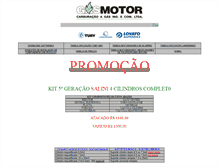 Tablet Screenshot of gasmotor.com.br